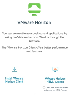 vmware horizon client latest version for windows 10