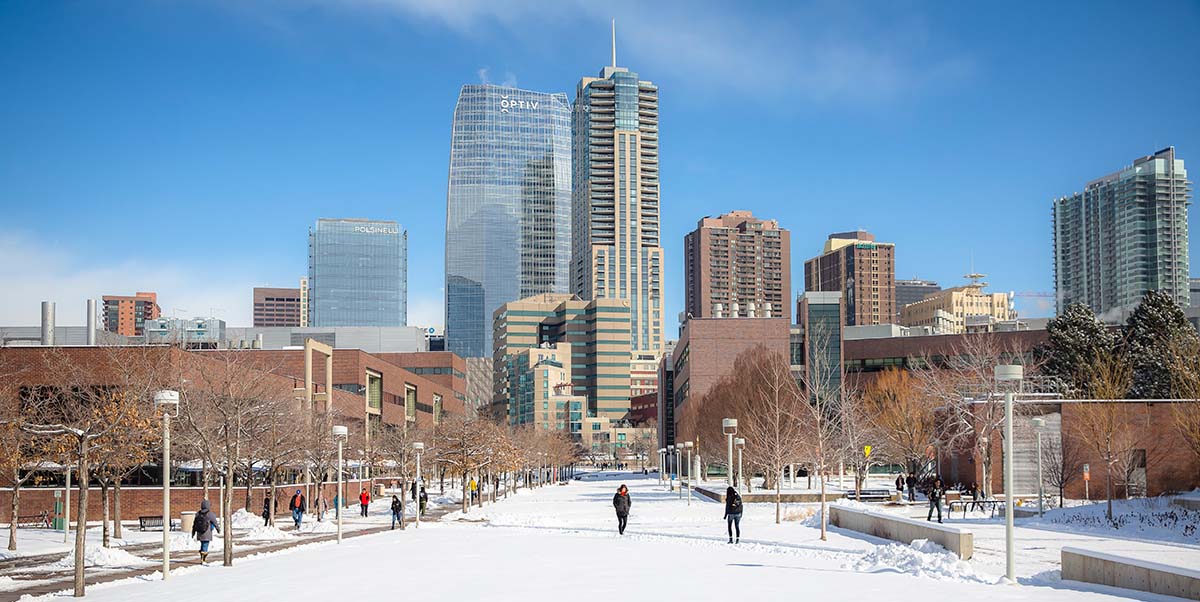 snow day cu denver campus