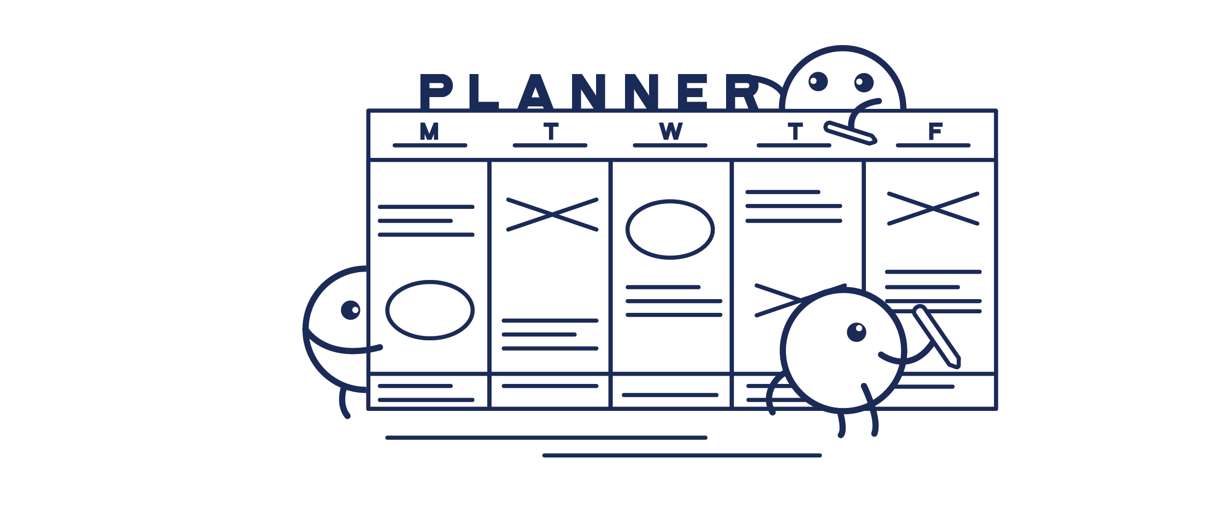 Planner Illustration