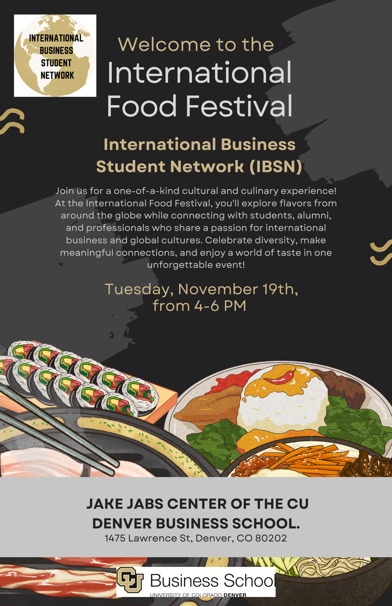 IBSN Fall International Food Festival