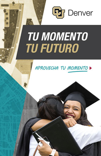 Admissions viewbook cover - Spanish language