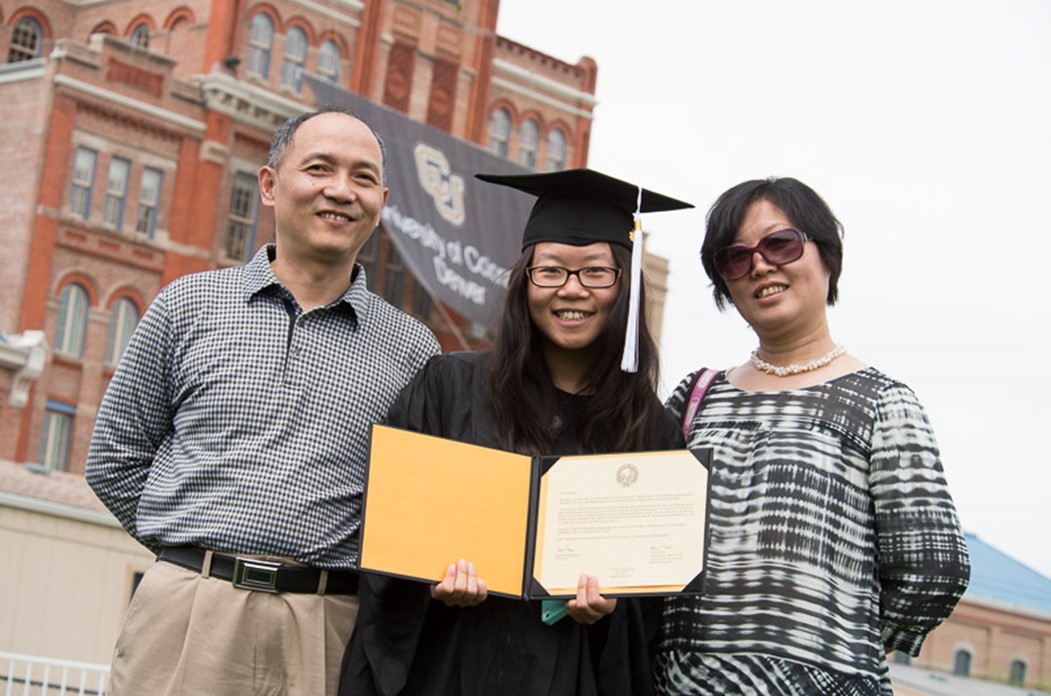 Siyuan (Kelly) Rao, the first recipient of the International College Beijing Graduate Fellowship