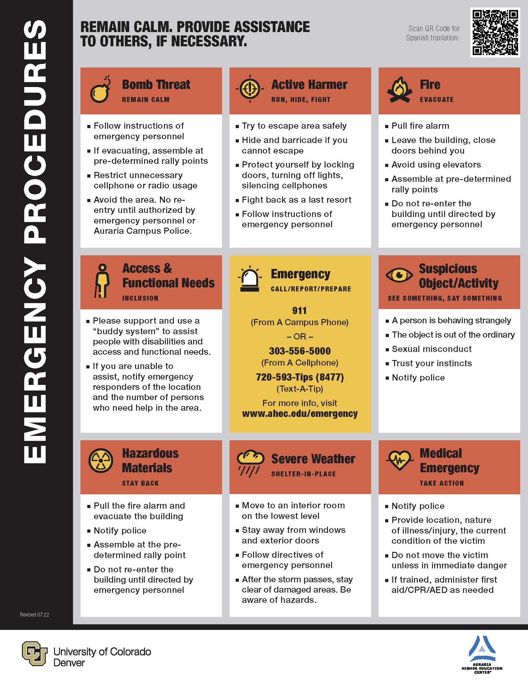 Emergency Response Guides