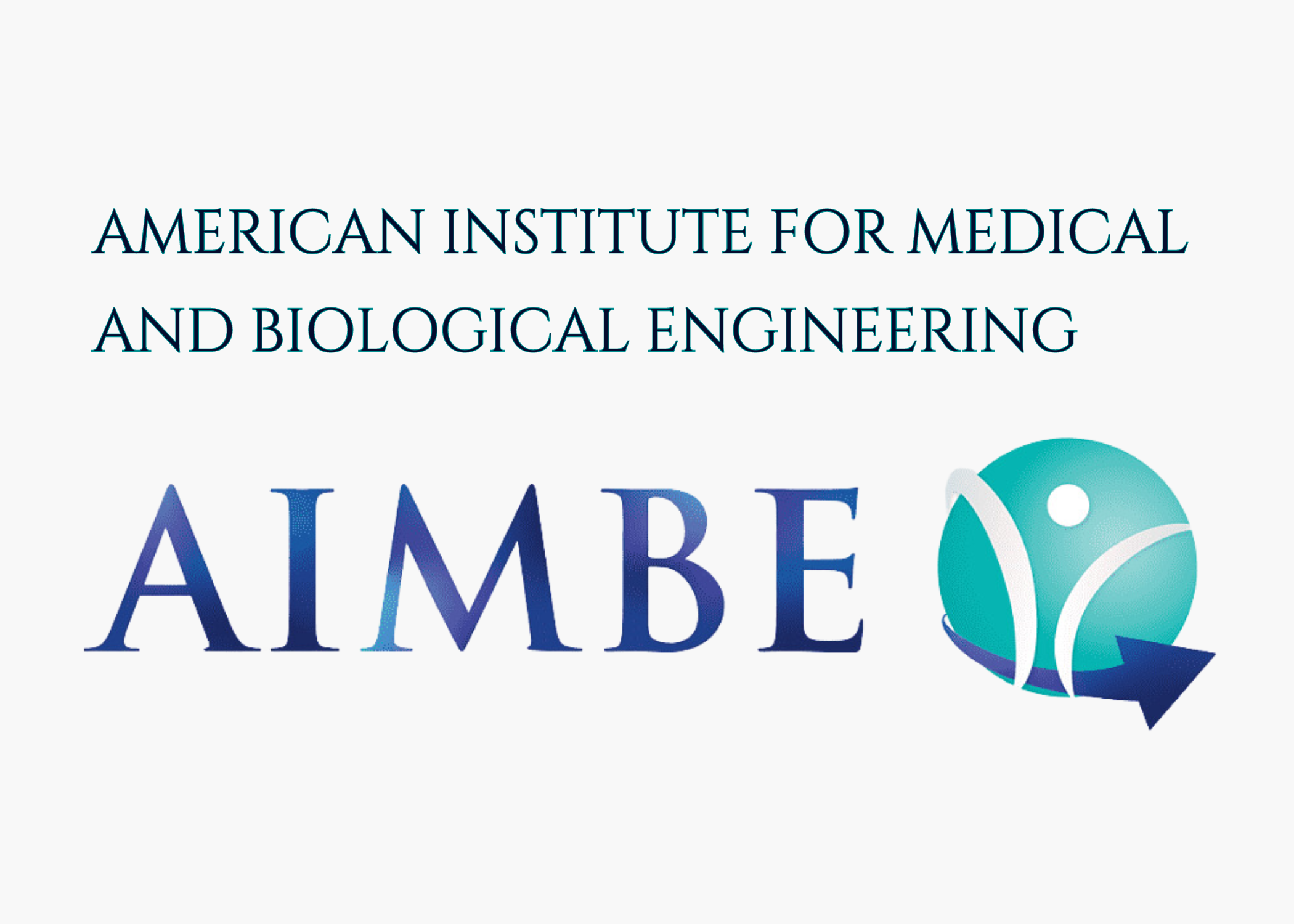 Logo, AIMBE: American Institute for medical and biological engineering