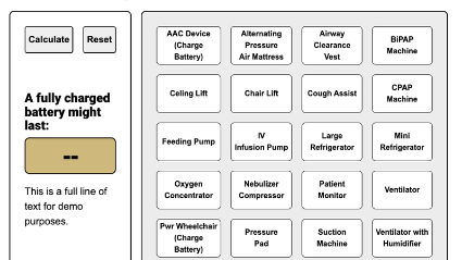 Power Calculator Screen Shot