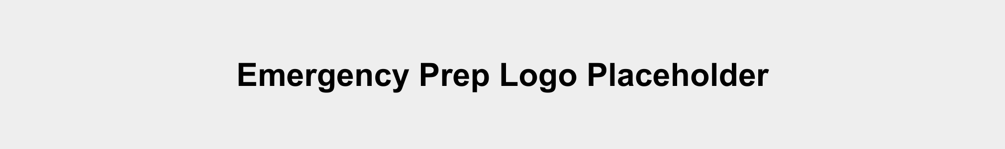 Emergency Prep Logo Placeholder