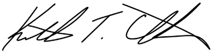 Chancellor Christensen Signature